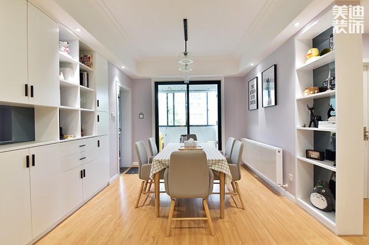 科大佳園120平日式MUJI風裝修案例圖--餐廳