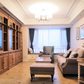 八方小區(qū)128小美風格裝修 ...