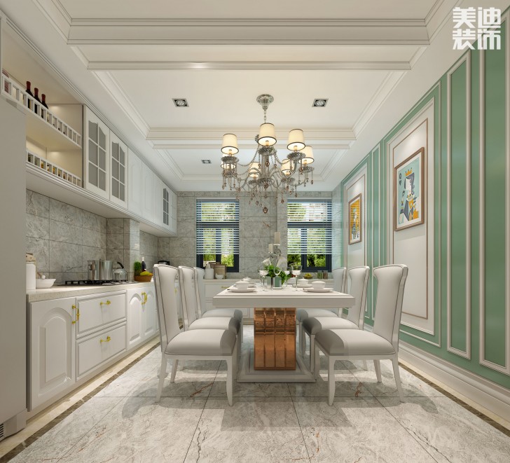 艾美瀟湘280平米現(xiàn)代歐式風(fēng)格實景圖--餐廳