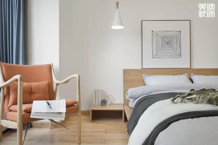 中航城140平米日式風(fēng)格裝修實拍圖--臥室