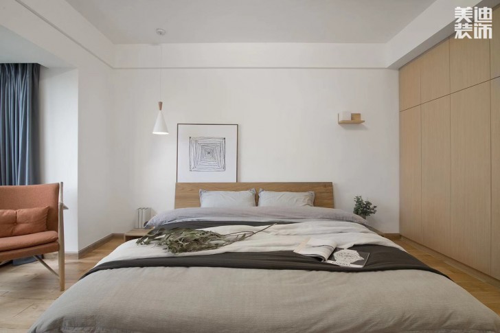 中航城140平米日式風(fēng)格裝修實拍圖--臥室