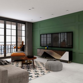 萬科139平方米現(xiàn)代輕奢風(fēng) ...