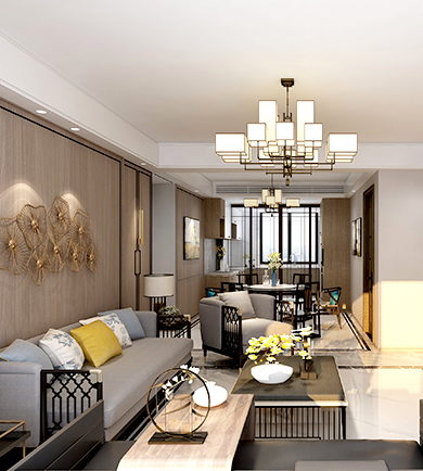 建發(fā)央璽140㎡新中式風(fēng)格 ...