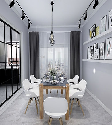 北辰三角洲174㎡北歐風(fēng)格 ...