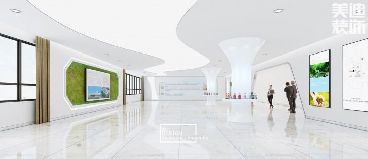 貴州御諾乳業(yè)公司8500平米辦公樓裝修效果圖