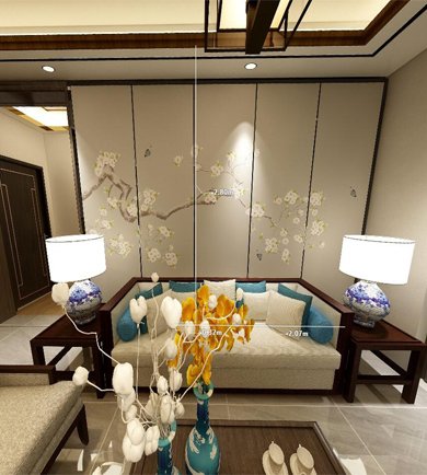 北辰C3區(qū)140㎡新中式風(fēng)格 ...