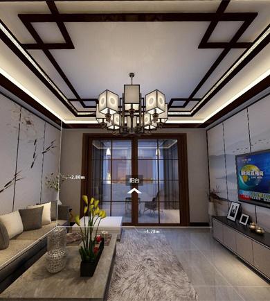 明晟壹城168㎡新中式風(fēng)格 ...