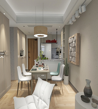 建發(fā)中央公園95㎡北歐風(fēng)格 ...