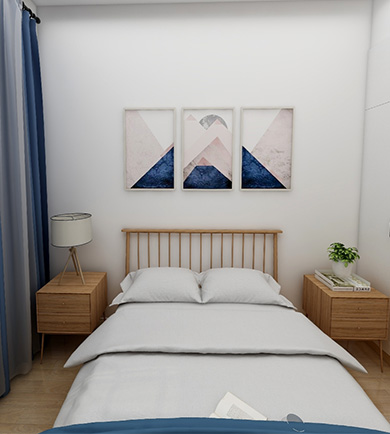 岳麓峰景95㎡北歐風(fēng)格全房 ...