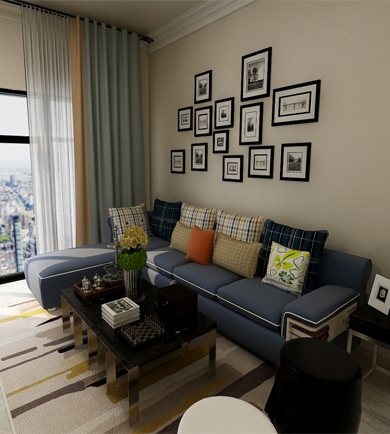 赤崗小區(qū)70㎡現(xiàn)代風(fēng)格全房 ...