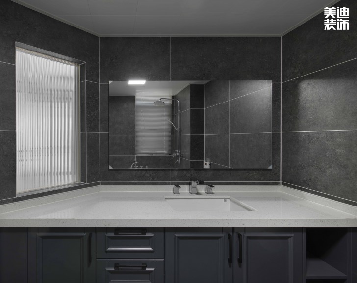 中建信和城112平方米工業(yè)風(fēng)格案例效果圖--衛(wèi)生間