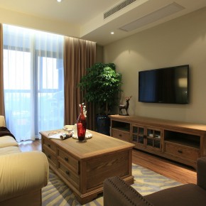 南國嘉苑140㎡簡美風格裝 ...