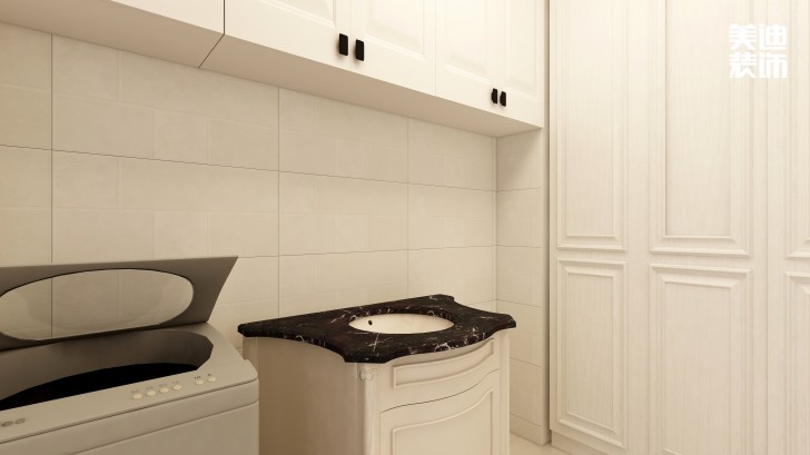 嘉華城188㎡古典美式風裝修案例效果圖-其他