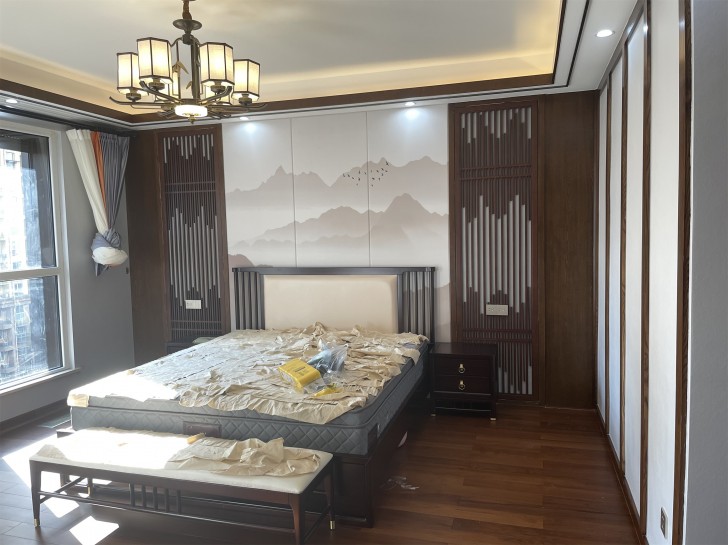 長(zhǎng)沙裝修公司-萬(wàn)國(guó)府260㎡新中式