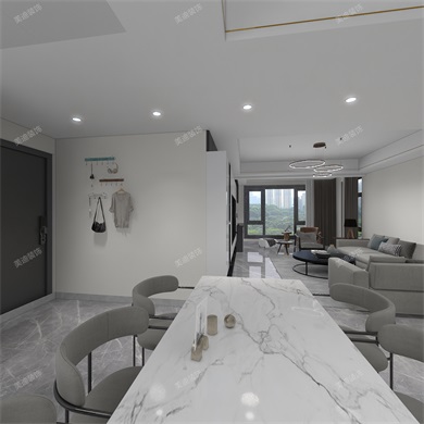 長房明宸府144㎡全房全景 ...