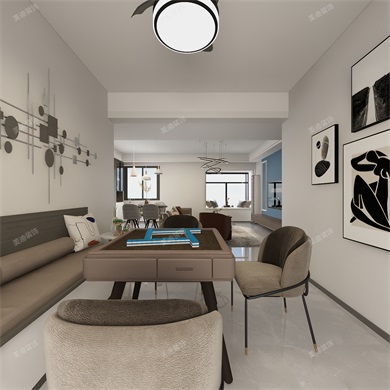 三水灣112㎡全房全景案例 ...