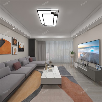 高力萬匯城128㎡全房全景 ...