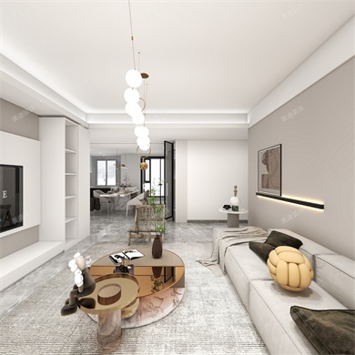 長房明宸府140㎡全房全景 ...