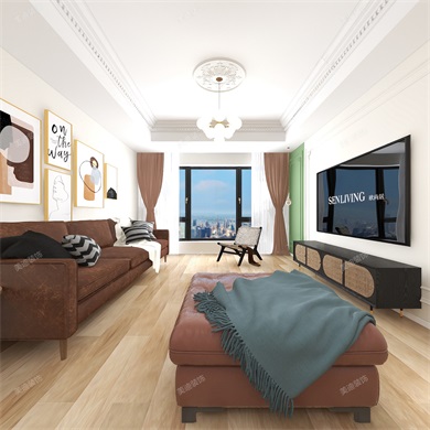 建發(fā)央著110㎡全房全景案 ...