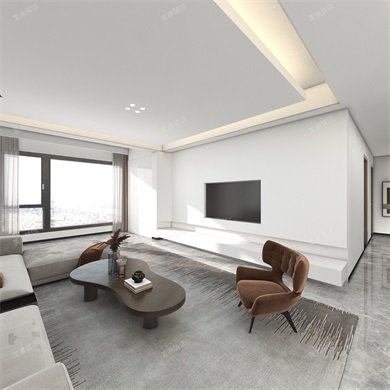 松雅苑143㎡全房全景案例 ...