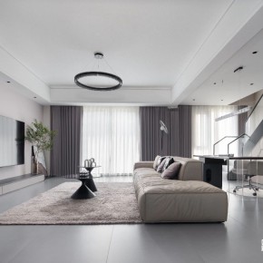 入住160平現(xiàn)代意式風(fēng)，90 ...