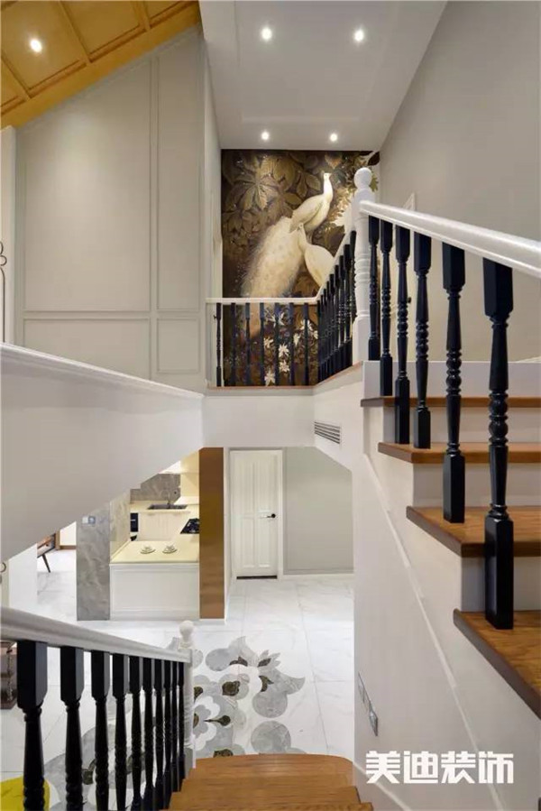 走廊、壁畫