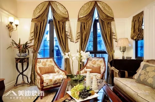 郡原美村美式裝修效果圖