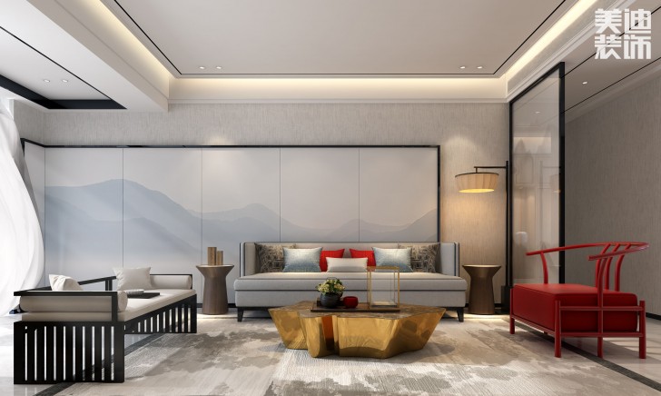 客廳+石膏線，裝修的“黃金搭檔”你get到了嗎？