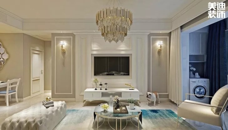 現(xiàn)代輕奢風格裝修圖片