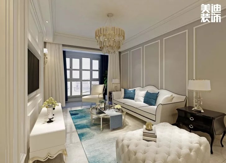 現(xiàn)代輕奢風格裝修圖片