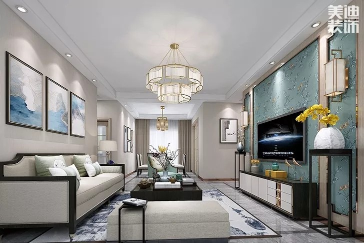 現(xiàn)代輕奢風格裝修圖片