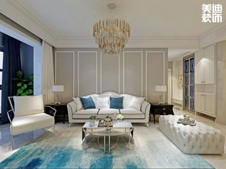 現(xiàn)代輕奢風格裝修圖片