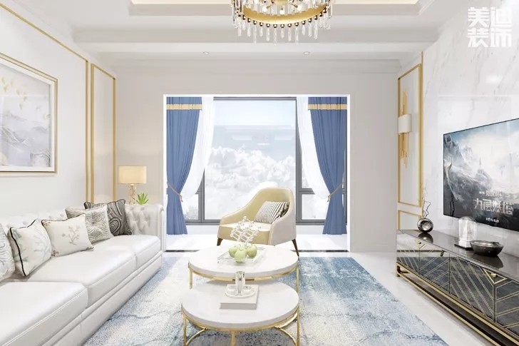 現(xiàn)代輕奢風格裝修圖片