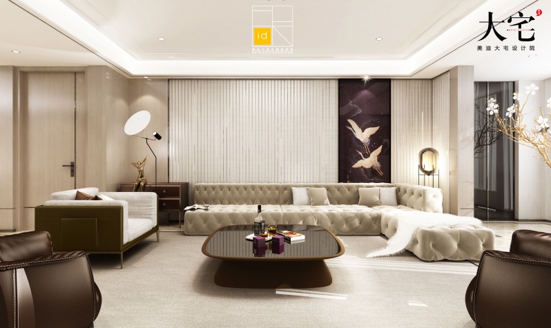 港式輕奢風(fēng)格裝修圖片