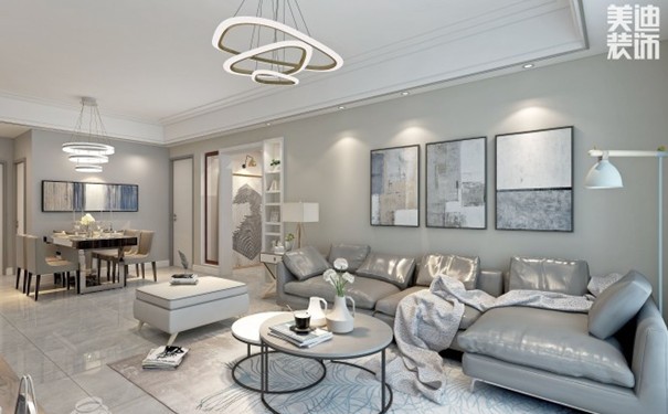 選擇客廳裝飾畫，題材很重要，但尺寸也很關(guān)鍵