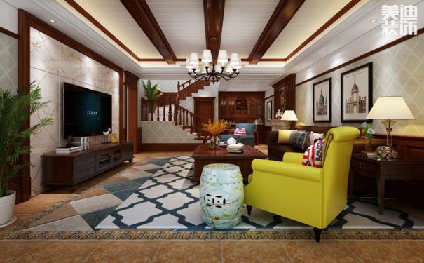 美式風(fēng)格怎么裝修？這套案列值得借鑒