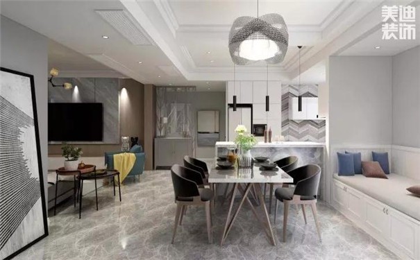 家居餐廳不知道怎么裝修設計？學會這五招就夠了